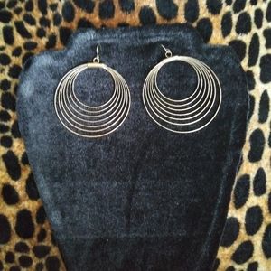Solar ring like earrings